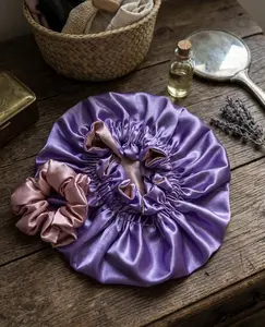 Premium Satin Bonnet For Hair Care - Anti Frizz Sleep Cap