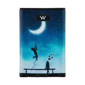 212 MAIN Slim Fit Minimalist Front Pocket Wallet Card Holder, Eco Elastic Compact Men's Everyday Carry Accessory with RFID Blocking Wallet (Model 1013)