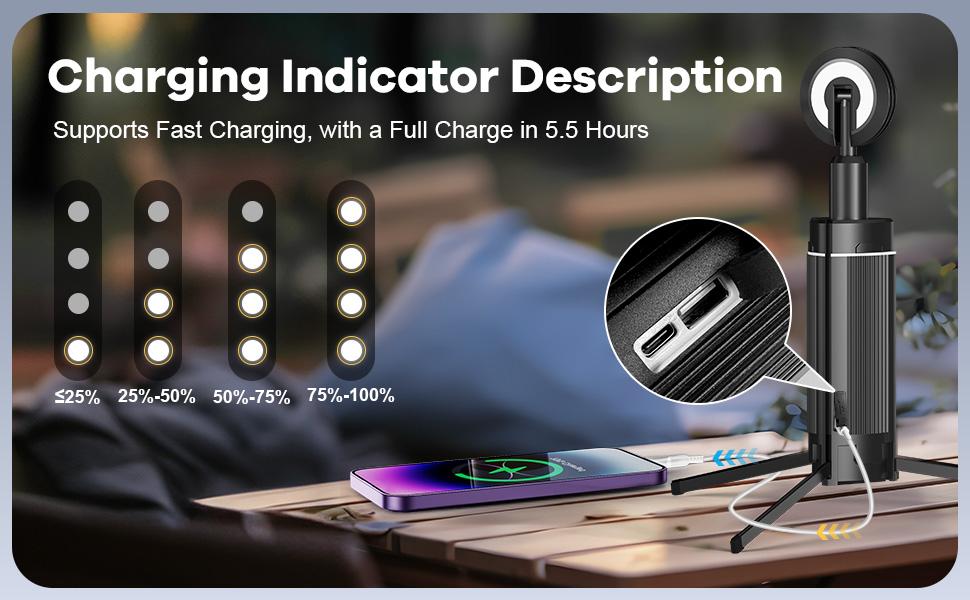 BIAT Camping Light 1PCS, Camping Lantern Rechargeable, Led Work Light with Stand Battery Powered 10800mah, Portable Camping Lamp and Flashlight, Camping Lights for Hiking, Camping, Fishing