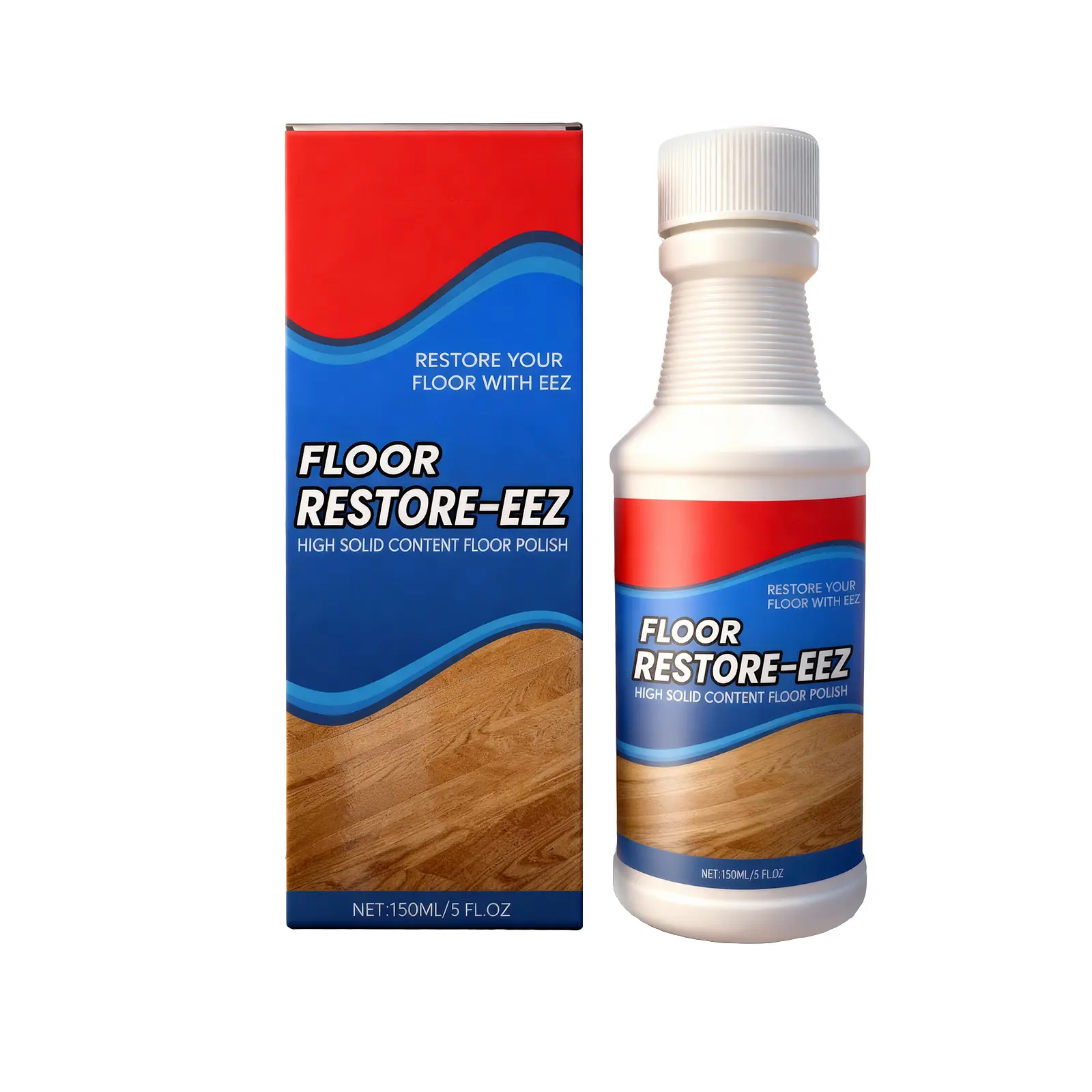 Household Floor Polish Care Agent Mild Easy Daily Maintenance Restore Gloss Shine Fix Floor Scratches Multi-Surface Floor Restoring Liquid Viral CleanTok Home Floor Care Essential