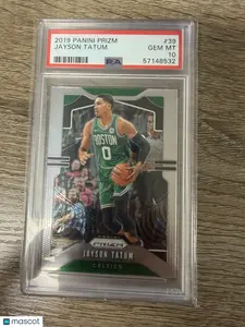 Jayson Tatum 2019 Panini Prizm #39 Boston Celtics PSA 10 GEM MINT