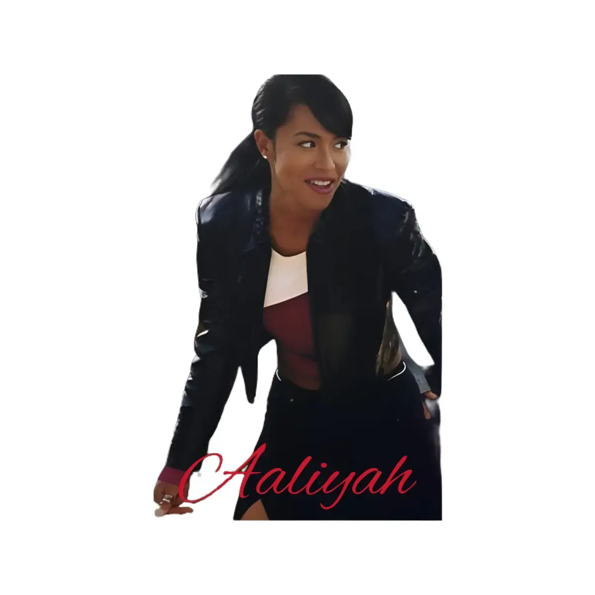 Vertical Print-on-demand Posters: Aaliyah Matte Photo Wall Decor Art, Available in 10 Sizes, Scratch & Water Resistant - Artistic Ornaments Decoration Room