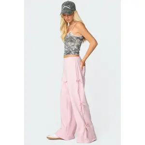 Claudette Baggy Ribbon Sweatpants