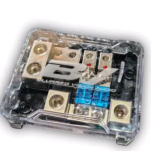 Blurred Vision Audio BV-MINIPGDISTRO Distribution Block with 2 Mini-ANL Fuses 2