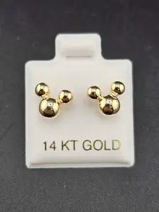 14K Gold Earrings - Fancy Earrings