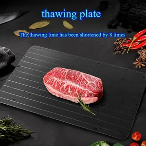Quick defrosting board, home kitchen steak defrosting machine, seafood defrosting plate, aluminum alloy defrosting cutting board, shared for daily use at home