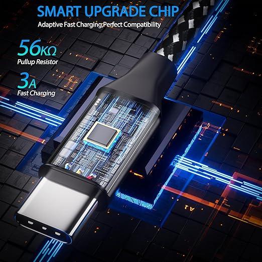 2 PCS USB C Cable Compatible with Kindle E-Readers,Fire Tablets Max 11 2023,HD 10 10Plus 9th 10th 11th Gen,HD 8,8 Plus 2020 2022,7 Kids Edition 2019 2021.Type-C Charging Charger,PS5 Cord for Samsung Phones