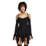 F is For Fairies Handkerchief Dress - Black