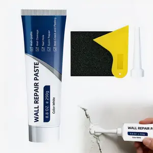 Wall Repair Paste, Quick-Drying Wall Mending Agent, White Wall Hole Filler for Nail Holes, Cracks, Graffiti & Peeling, Easy DIY Home Repair Putty