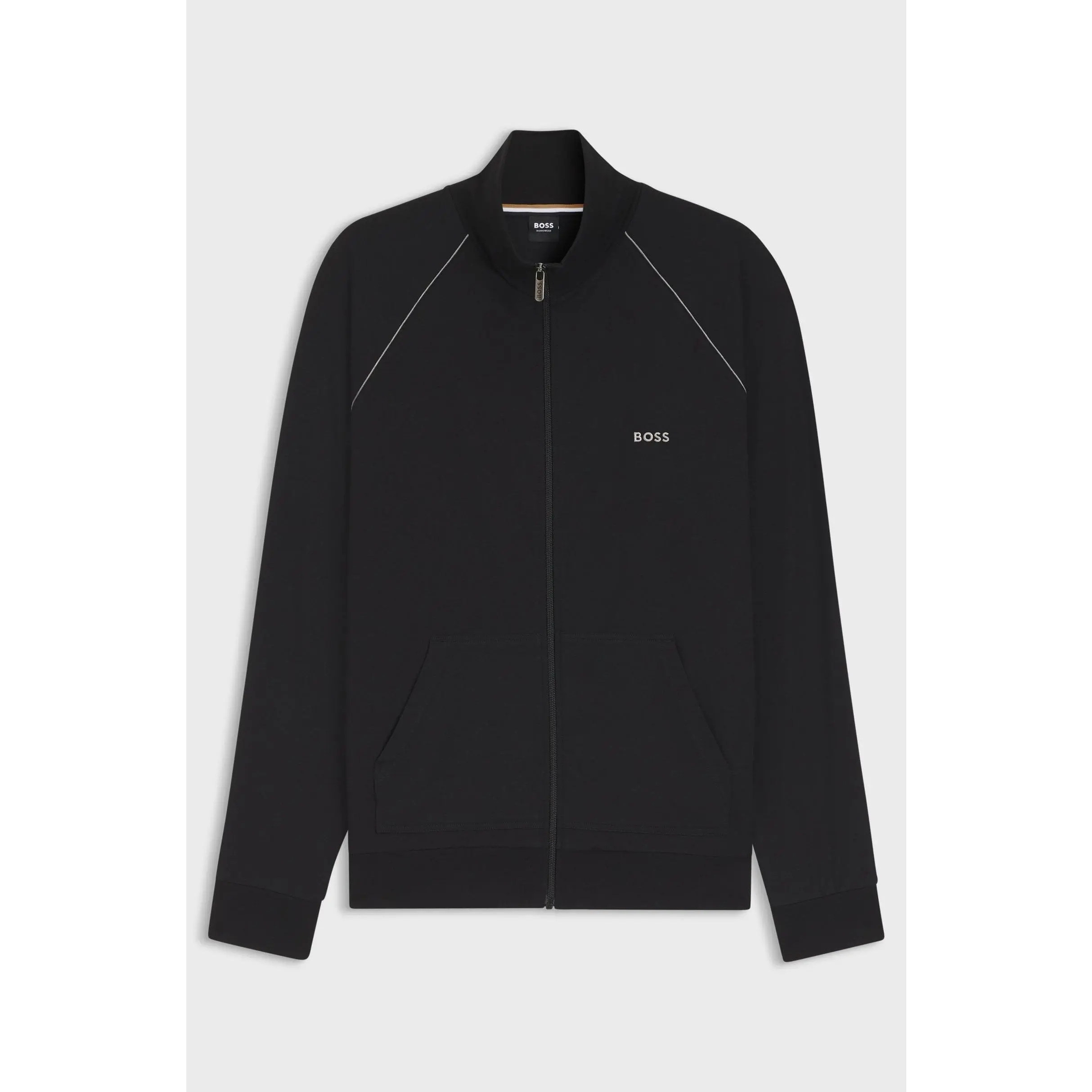 BOSS Men’s Mix&Match Stretch-Cotton Lounge Zip-Up Jacket Z 50515366