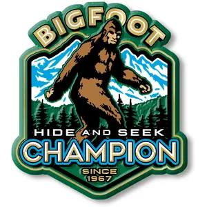 Bigfoot Hide & Seek Champion Magnet by Classic Magnets