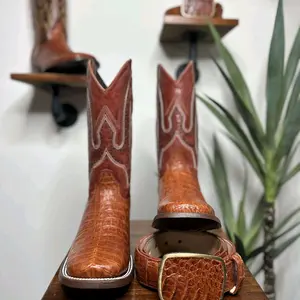 Crocodile Cowboy Boots