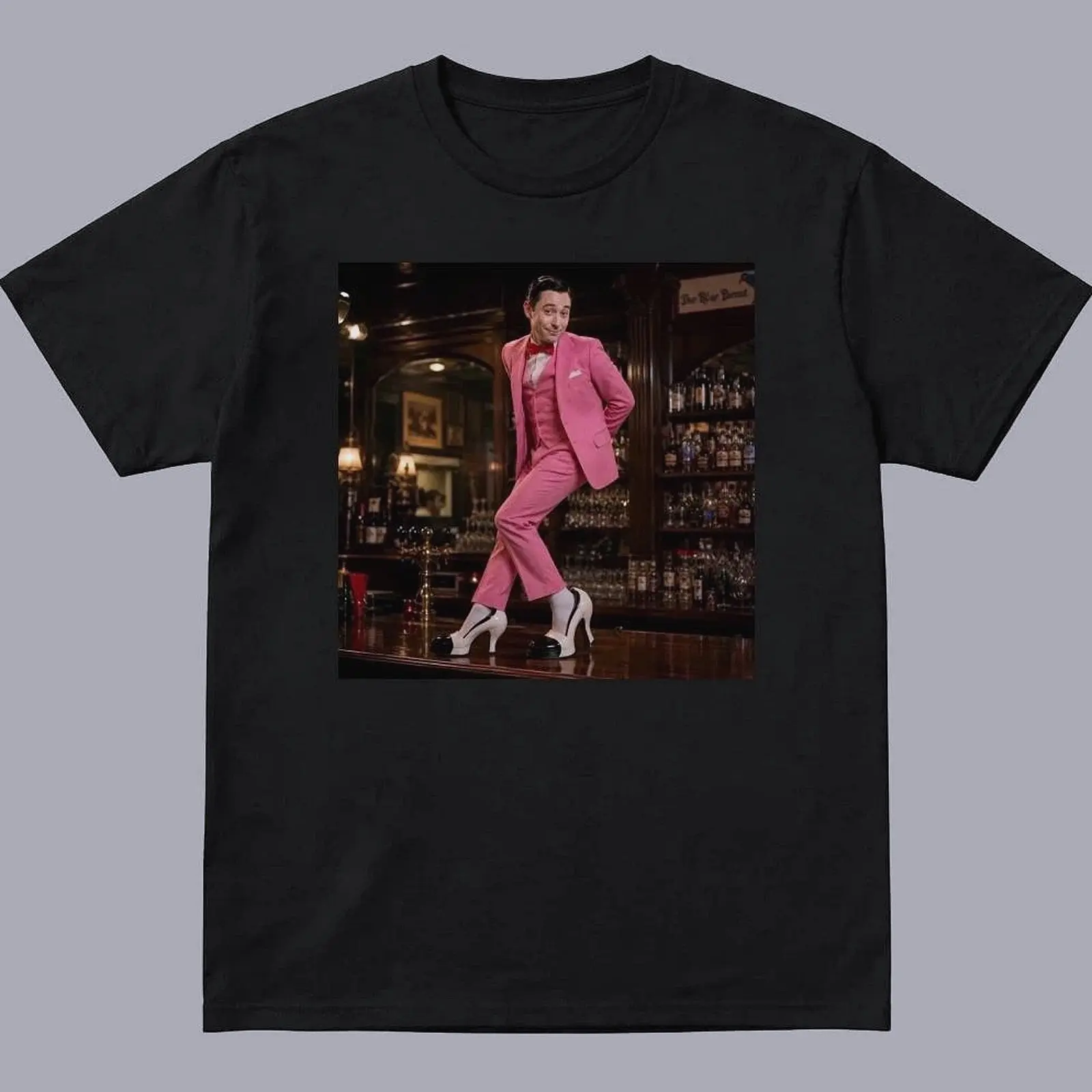 Jon Ossoff Pinky Herman Comfy Tee Pure Cotton Fabric Casual Streetstyle Crew Neck Short Sleeve Soft-Washed T-Shirt Trendy Tops for Women for Men