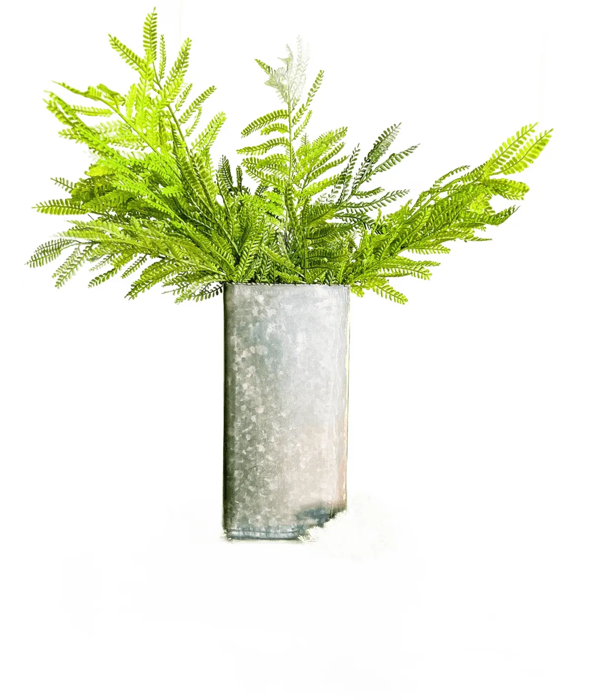 Tin Rectangle Vase
