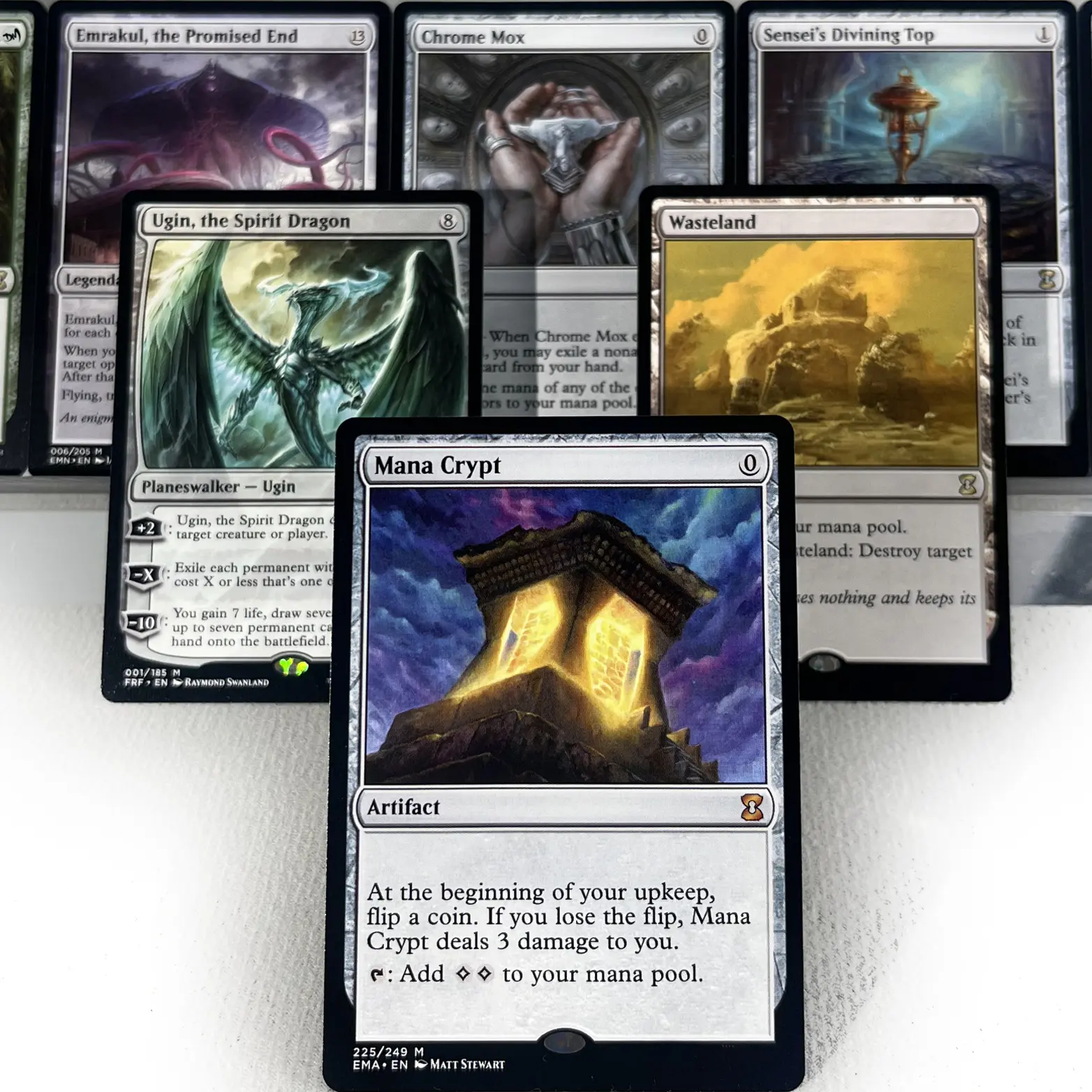 CN2 DOM EMA FRF GRN TPR CMA HOLO17-002 Tcg proxy magical cards shock land Temple Garden Mox Diamond Lotus Home play gathering