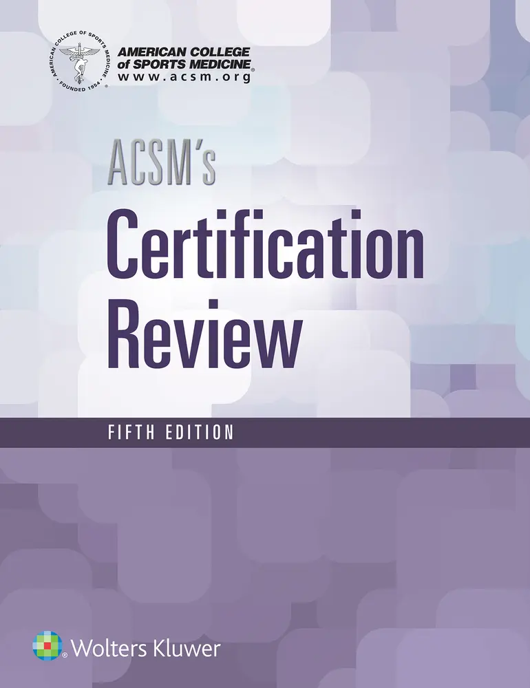 USED-Acsm's Certification Review by American College of (Paperback)