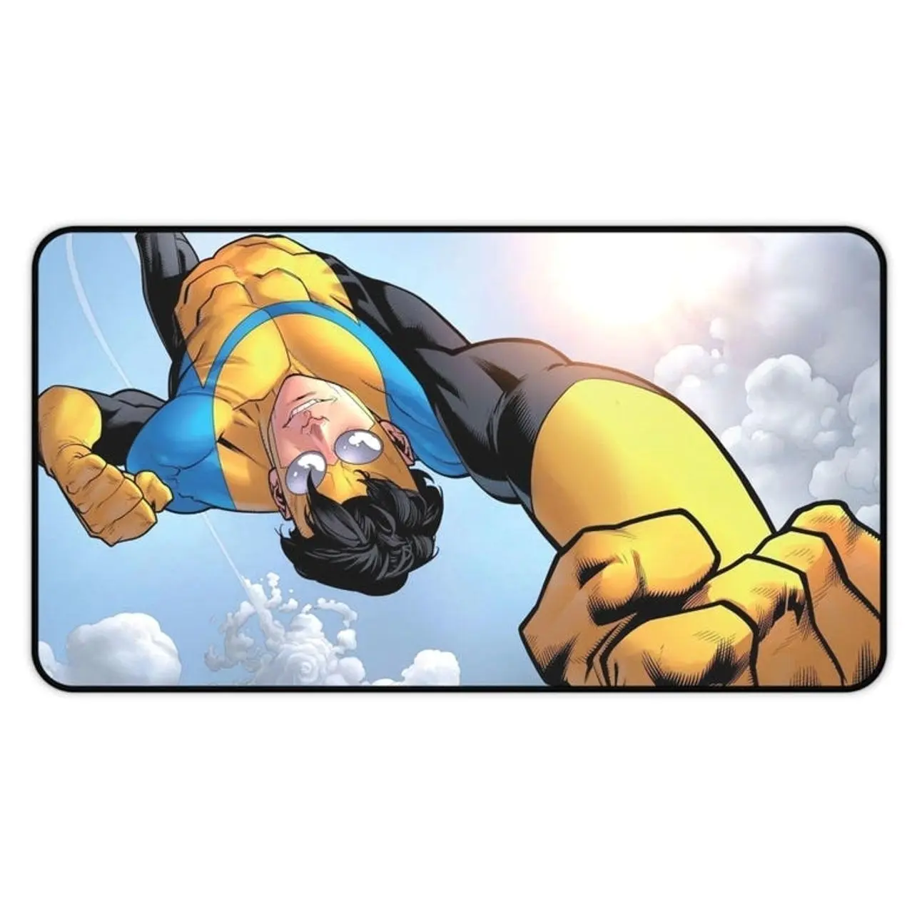 Mark Grayson Desk Mat | Invincible Anime Gaming Desk Pad | Superhero Gaming Mousepad | Omni Man Universe Gift