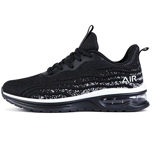 Summer 2026 Men’s Lightweight Air-Cushioned Athletic Trainers — shock-absorbing indoor fitness running shoes, breathable mesh outdoor walking footwear, high-quality versatile shoes, trainers/sneakers for men