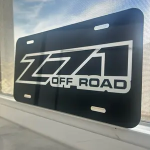 Z71 Off Road License Plate - Customizable and Durable