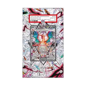 [Display Case]Pokemon Charizard exSAR 134/108 Obsidian Flames 223/197- Extended Art Pokemon "PSA" Graded Card Display Case, Card Stand, Display Stand