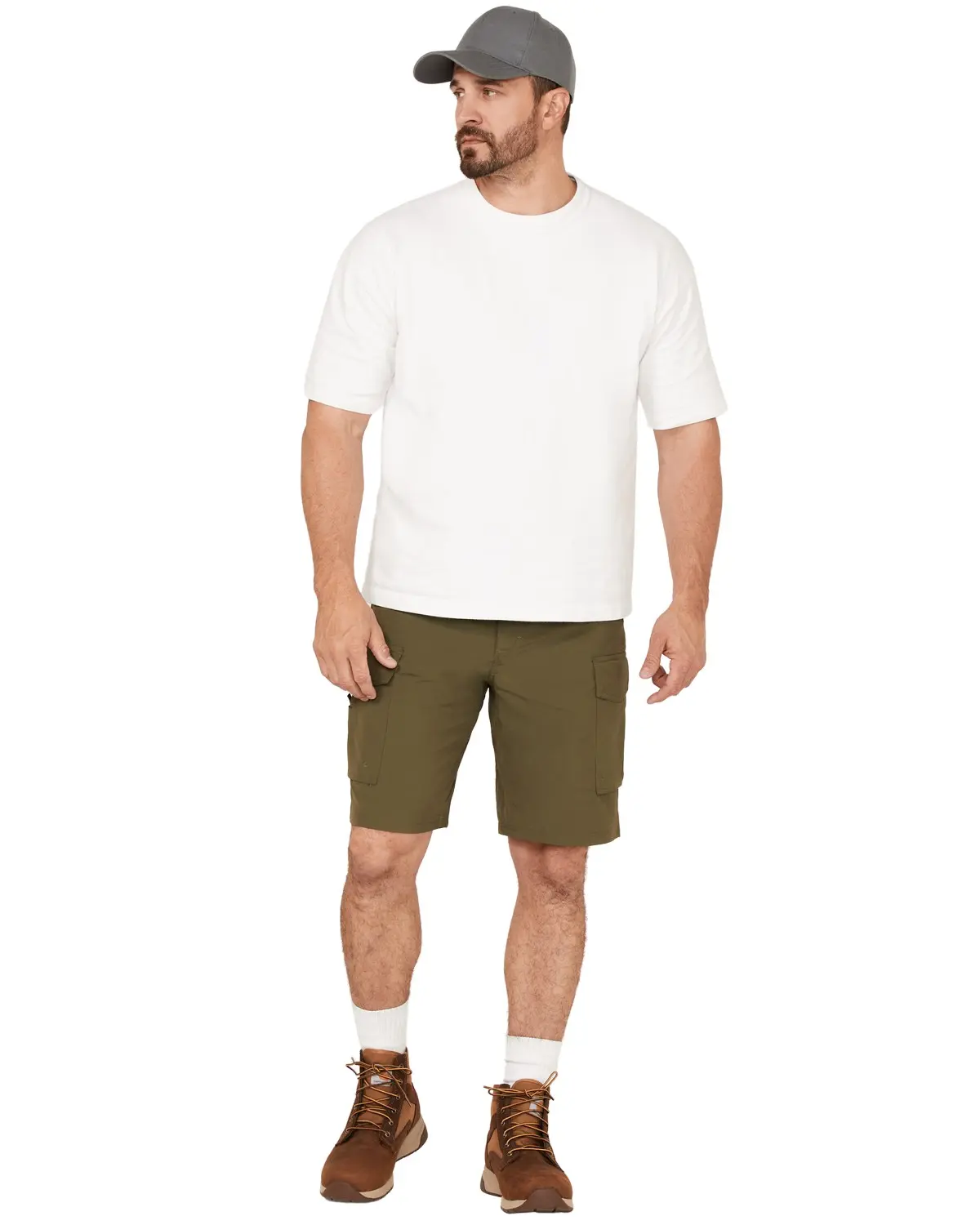 Brothers And Sons Men's Men'S Ripstop Outdoor Trail Shorts - Bassp22sh04-Olive