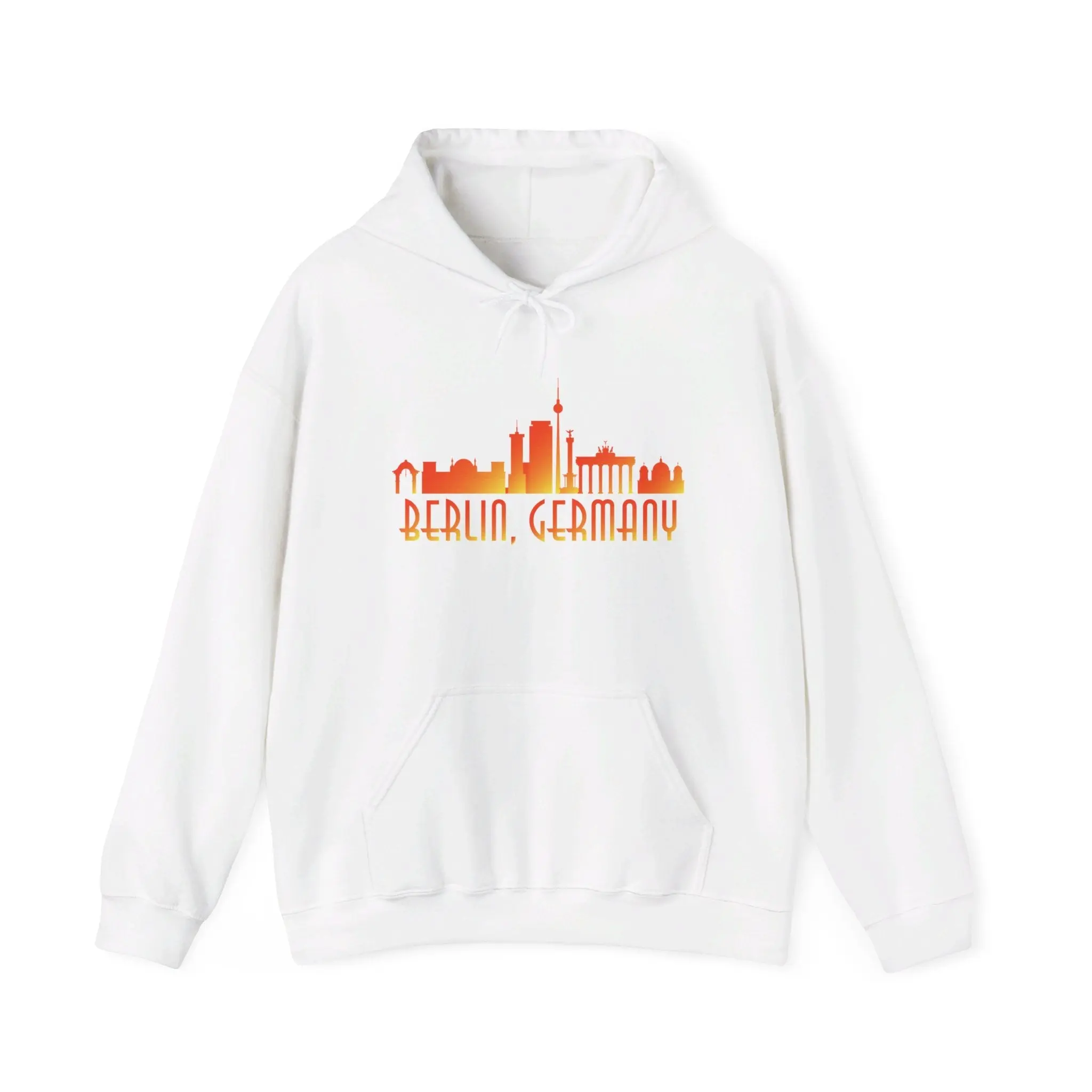 Berlin Silhouette Skyline Travel Hoodie