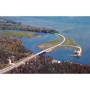 The Mouth of the Tahquamenon River, Paradise, MI [Postcard]