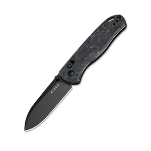 Kizer Drop Bear EDC Outdoor Camping S35VN Steel Fat Carbon Handle Ki3619A4