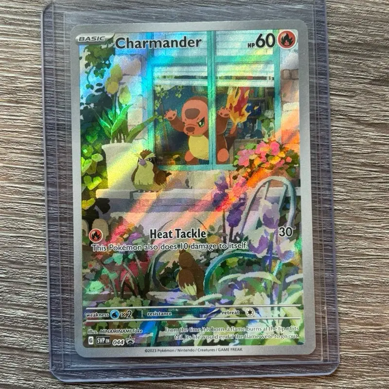 Charmander Full-Art Collectible Trading Card