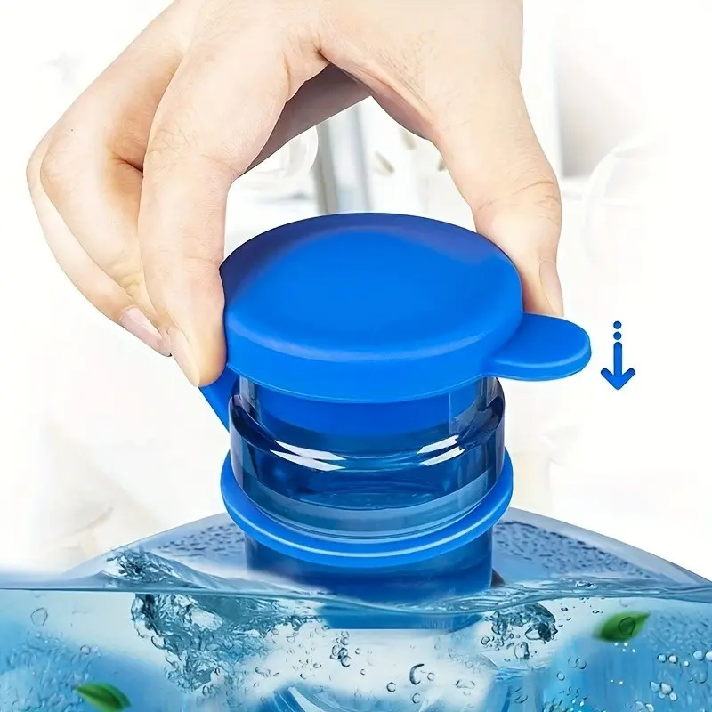 Reusable Silicone Water Bottle Lid, No Spill Top Cover, Dustproof Soft Rubber Cap, Kitchen Small Tool, 1pc Replacement Lid, Silicone Leakproof Lid, Sealed Lid