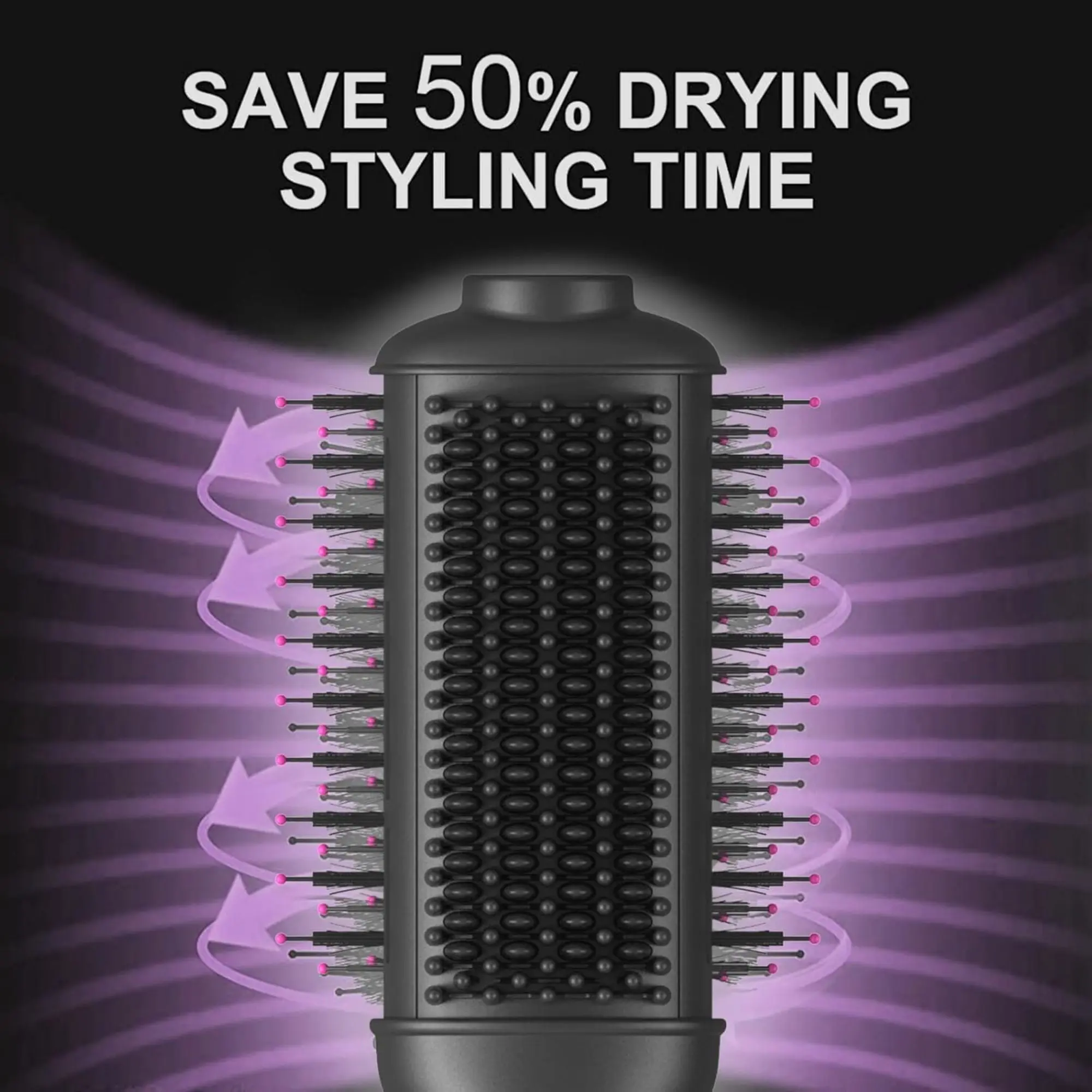 Hair Dryer Brush Blow Dryer Negative Ionic for Straightening with Dry Straighten Texture, Style