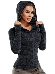 Women's Sport Yoga Hoodie, Perfect Head Coverage, High Freedom of Movement, Ideal for Fitness, Indoor/outdoor Activities, Running, Gym, Hiking, Active Top