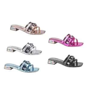 BELOVELY Women's Solid Color Sandals Summer Leisure Slippers Single Shoes Roman Flat Shoes Footwear Walking Shoes Girl Casual Comfort Elegant Dress Design Breathable target sandals