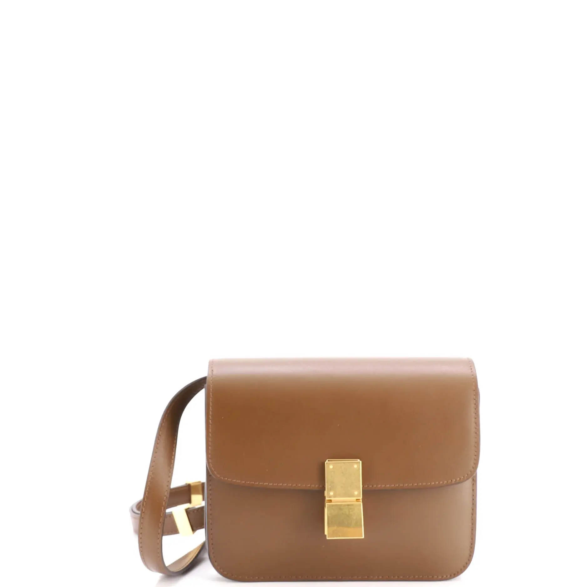 Pre-owned Celine Leather Shoulder bags Classic Box Bag Smooth Teen by Rebag