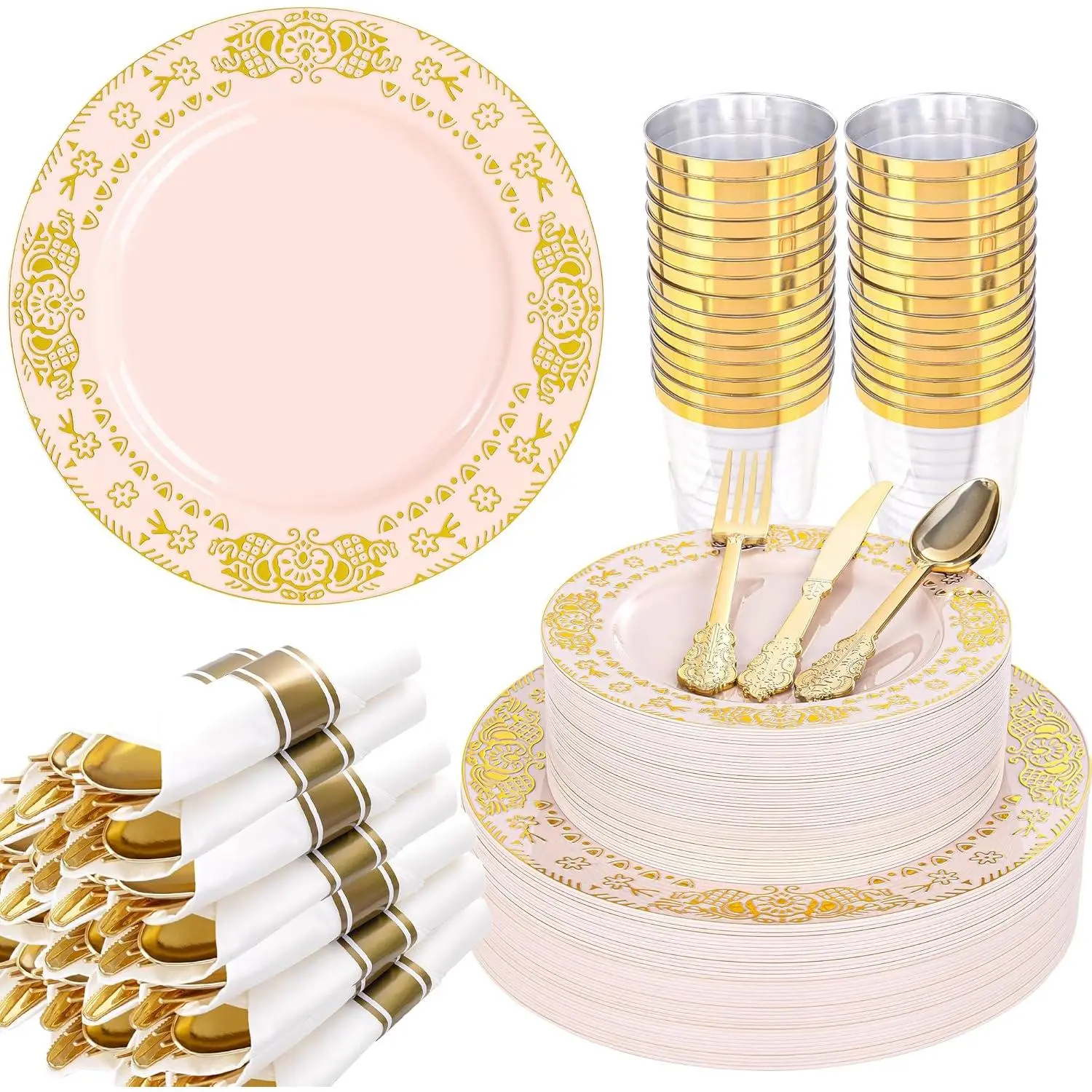 Pink and Gold