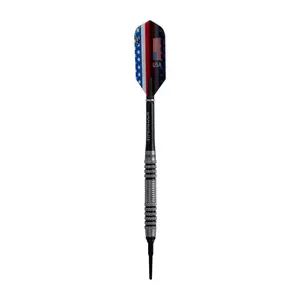 Viper 21-0104-20 20 g Patriot 80 Percent Tungsten Soft Tip Darts, Engraved, 20G