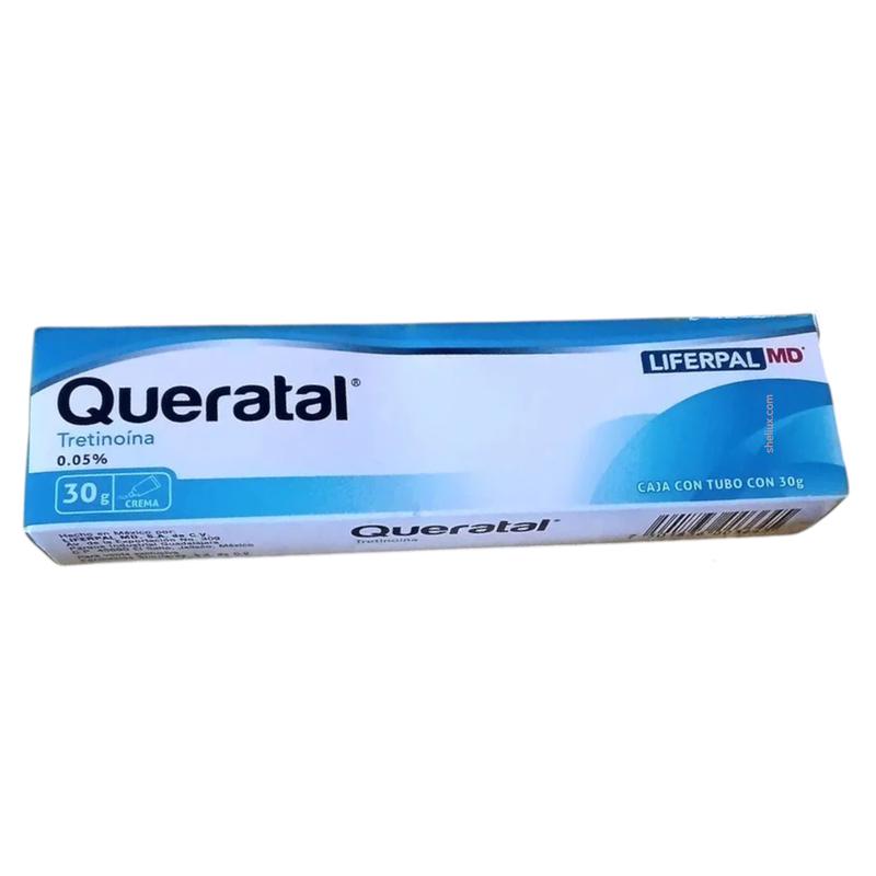Queratal - Tretinoina 0.05% Cream - Night Cream - Hydration & Elasticity Made in Mexico