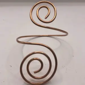 Goodness Arm Cuff - Copper Spiral Design Arm Accessory