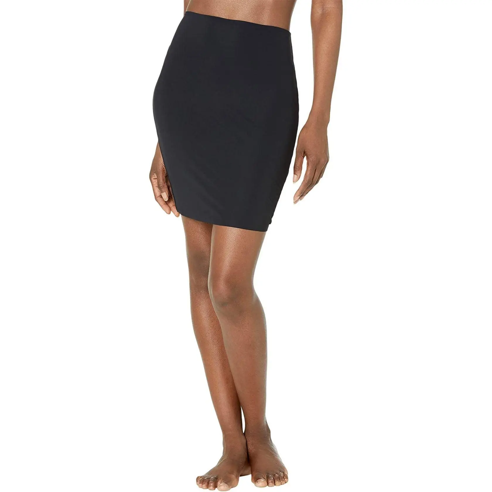 COMMANDO Half Slip with Control Short - Black