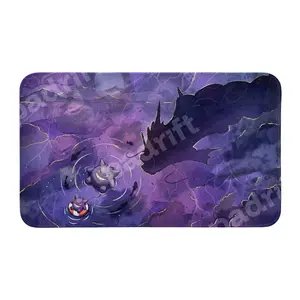 PKM Geenggar Dragon Shadow Anime Deskmat Monster Mousepad Desk Mat