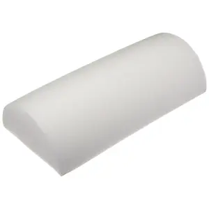Sammons Preston Foam Therapy Roll, Half Round 6" x 12" High Density Foam Roller for Exercise, Physical Therapy, Rehabilitation, Body Balance, Motor Control, Mobility, and Flexibility