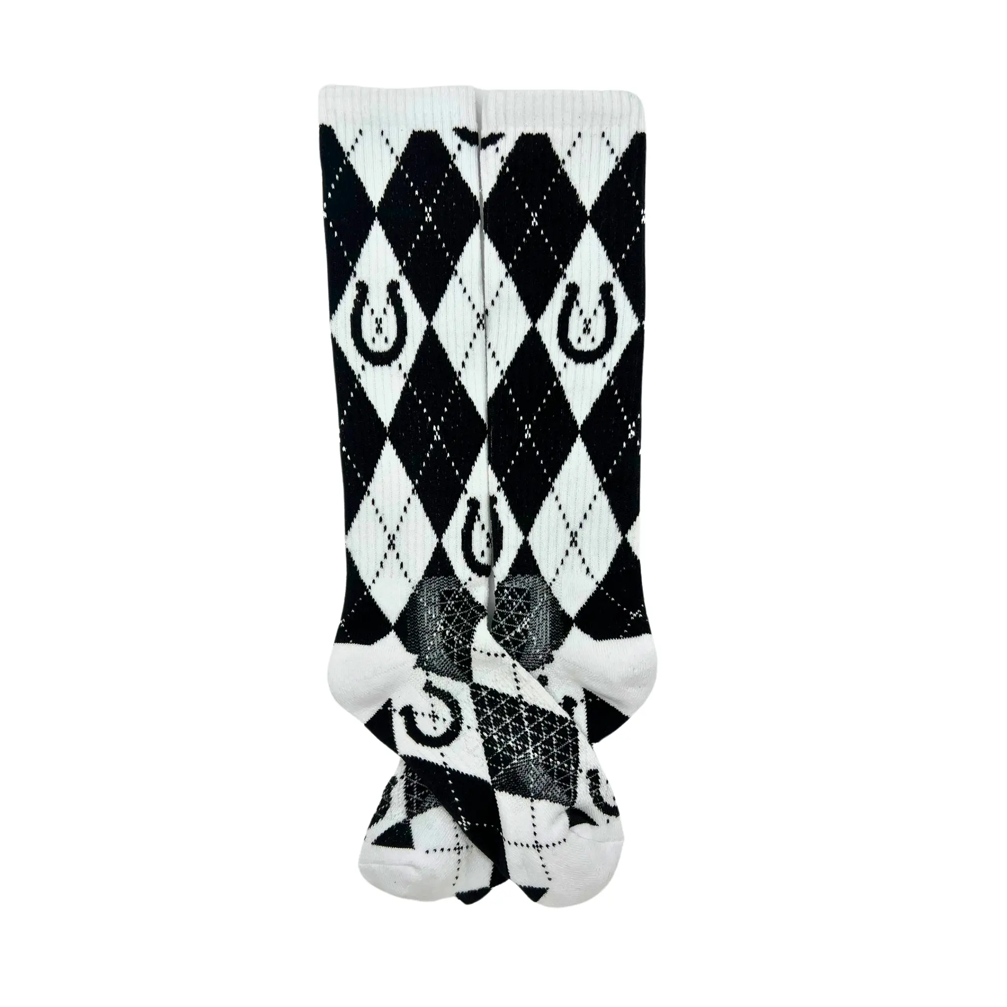 Lucky Chuck Lucky Argyle Western Performance Socks