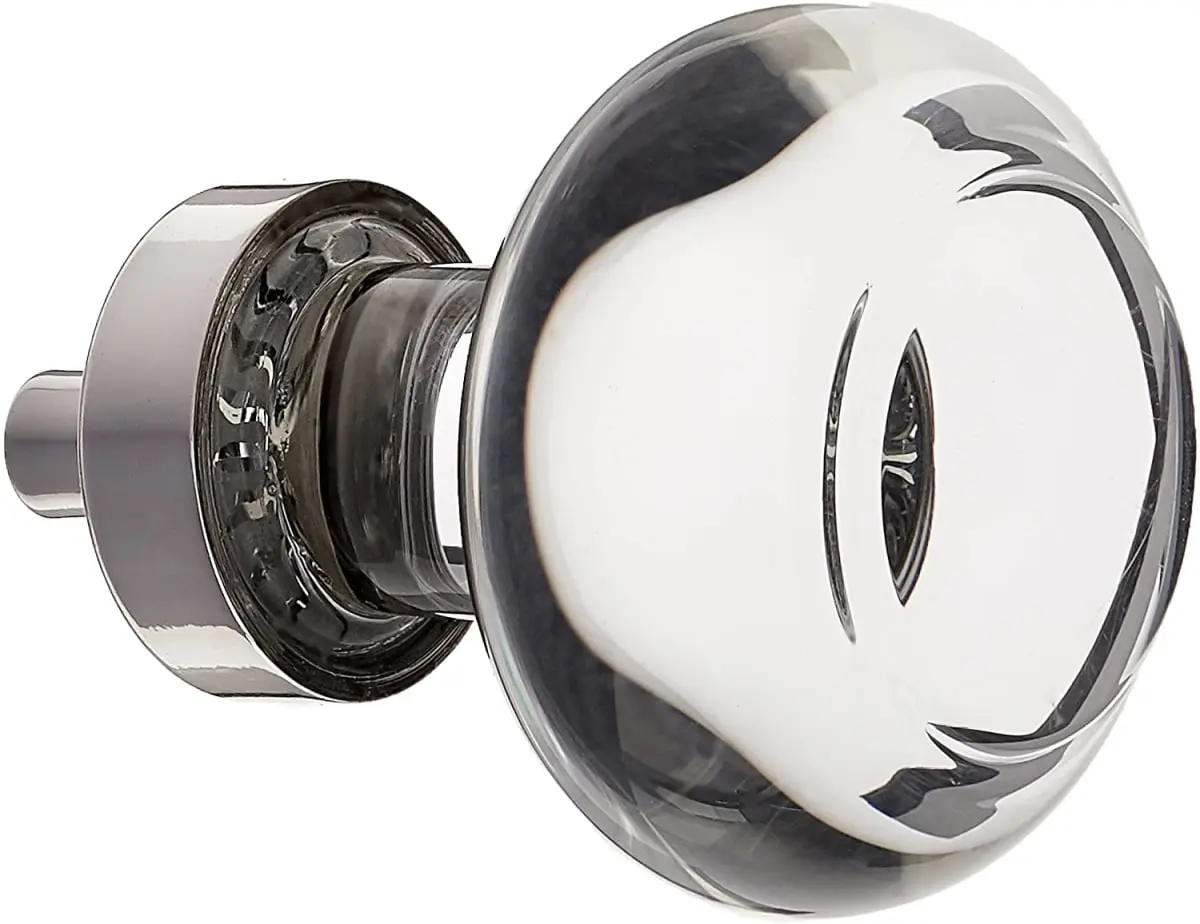 Emtek 86399US14 Georgetown 1.25 in. Cabinet Knob, Bright Nickel