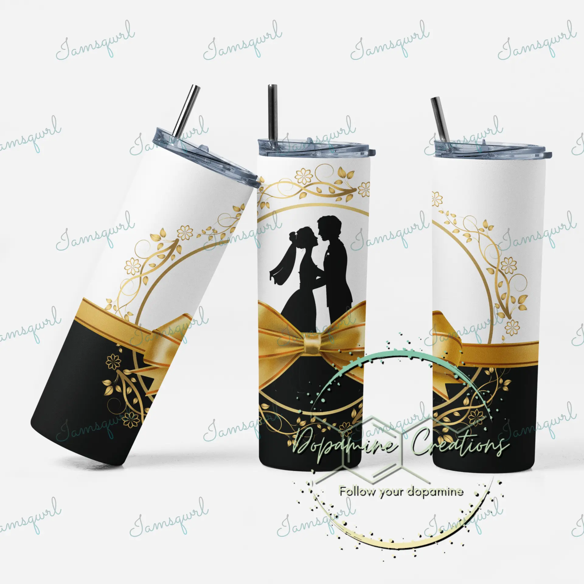 Wedding Couple 20 oz Tumbler