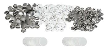 1 X 25mm Button Badge Parts And Supplies For Button Maker Machine Kit 500 Sets Including Front Discs, Pin Backs, Laminating Sheets, Backing Clasps And Replacement Components For DIY Custom Badges, Badge Maker Not Included 1 X 25mm Button Badge Parts And Supplies For Button Maker Machine Kit 500 Sets Including Front Discs, Pin Backs, Laminating Sheets, Backing Clasps And Replacement Components For DIY Custom Badges, Badge Maker Not Included