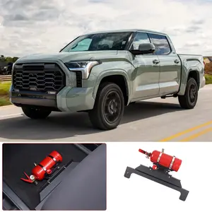 1-piece set of fire extinguisher bracket under the passenger seat, made of aluminum alloy, suitable for 2022+ Toyota Tundra models.