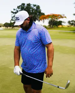 The Popsicle Season Polo - Blue, Golf Polo Shirt, Masters Golf Polo Shirt, Men's Short Sleeve Polo, 3D All Over Print Shirt, Gift For Men