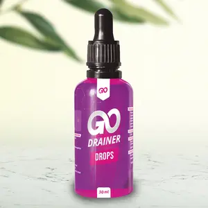 Go Drainer Natural Flower Extract Drops 30ml  - Fitness, Healthcare, Supplement, Dietary Edible Drink