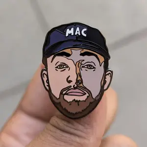 The Mac Miller Enamel pin - Hip Hop icon edition