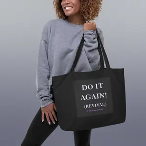 Do it again! (Revival) Merch - Large organic tote bag